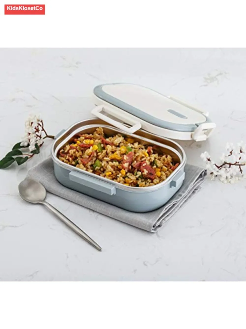 Stainless Steel Leakproof Bento Lunch Box with Insulated Bag